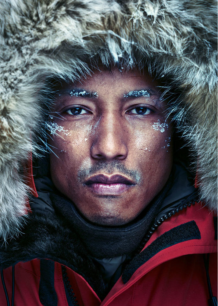 icekev:  Pharrell photographed by Rober Wunsch for Highsnobiety 