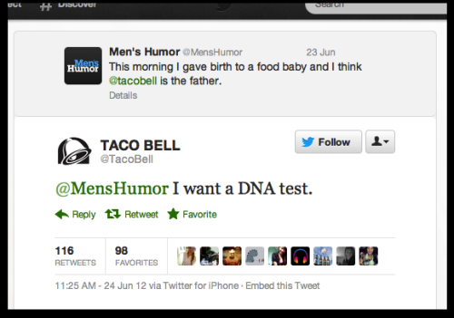 lolsofunny: tumboner: what-is-this-i-dont-even: the-coriolis-effect: the Taco bell twitter is run