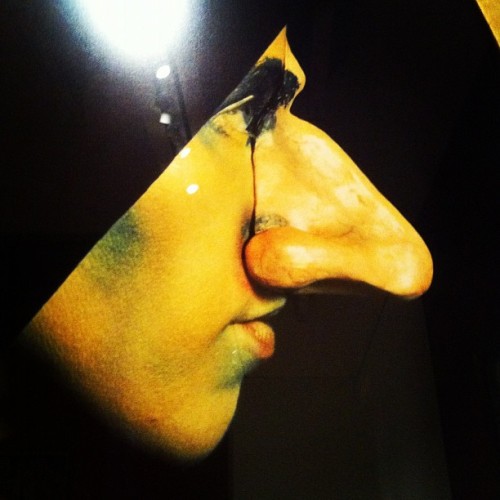 Close up of History portrait. Def a fave. Incredible. #cindysherman @sfmoma (Taken with Instagram)