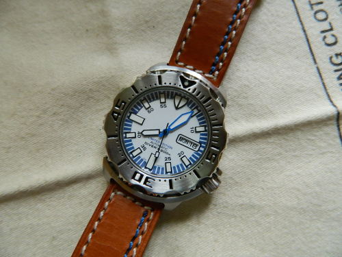 Buckle: What do you think of this “arctic” Seiko Monster... - Crown