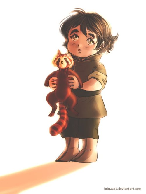 lulu2222: Little Bolin and Pabu by *Lulu2222