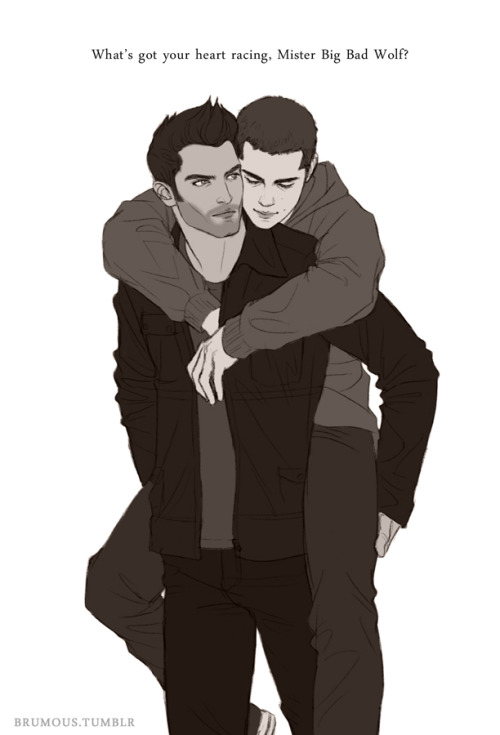 brumous:In which Stiles is an annoying drunk (and tries to cop a feel)