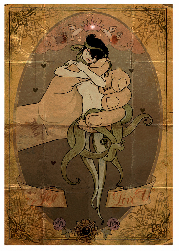tentaclesislove:  Octogirls by Milk. 