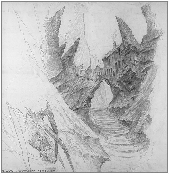 lotr concept art