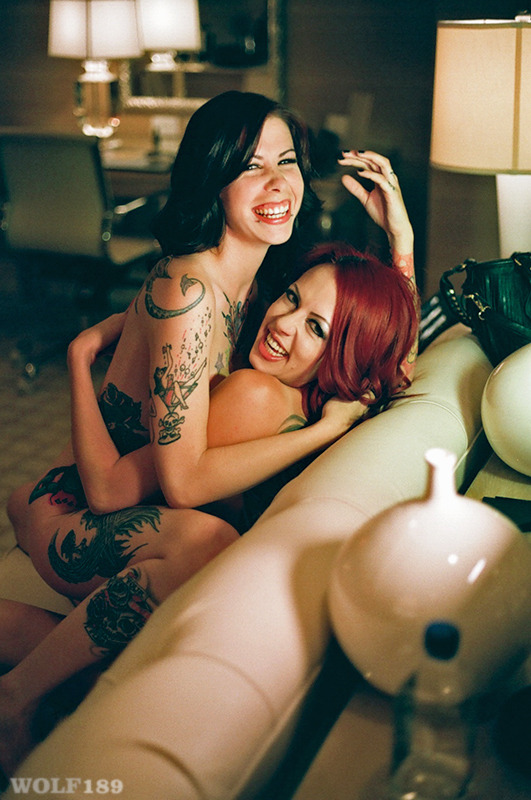 wolf189:  Laughing : @KrystaKaos &amp; @MissCrash  by Wolf189 (@wolfphoto)