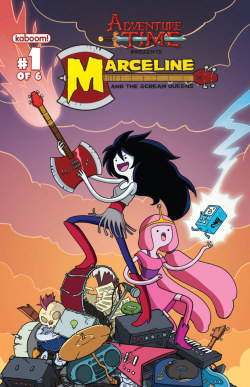 fuckyoulizprince:  adventuretime:  Preview: Adventure Time Presents: Marceline and the Scream Queens #1 From Comic Book Resources:  Thanks to a newfound interest in music, Princess Bubblegum joins Marceline’s paranormal rock band for a tour across the