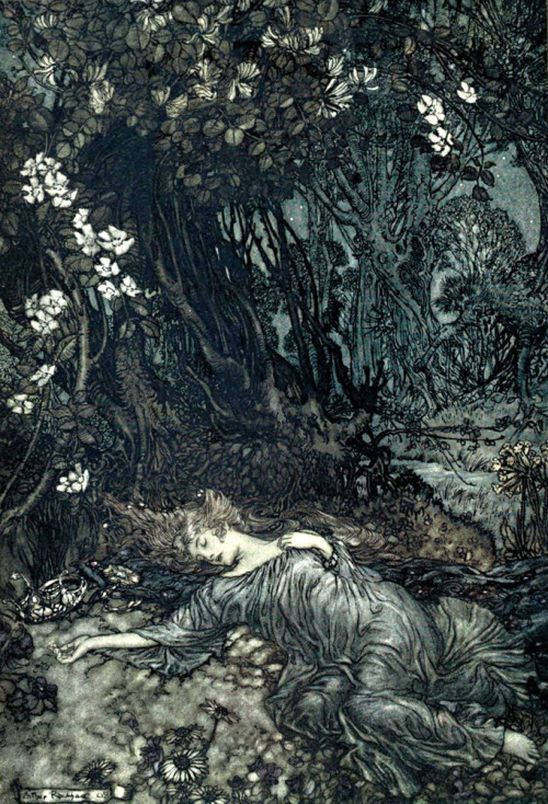 fuckyeahvintageillustration: Part I of ‘A midsummer night’s dream’ by William Shak