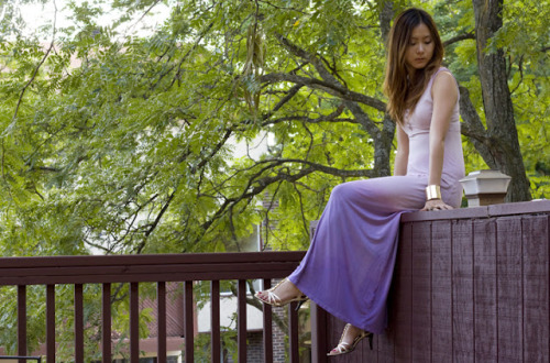 DIY Ombre Dyed Maxi Dress Tutorial by Pop Champagne here(also love the ASOS cuffs I&rsquo;ve been se