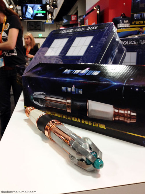 doctorwho: Introducing the Doctor Who Sonic Screwdriver Universal Remote Control We’