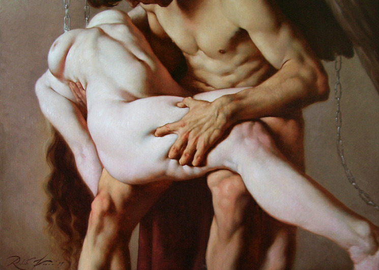 blackkkatem0ss:  cavetocanvas:  Roberto Ferri, Prison Tears  this is so beautiful,