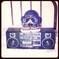1985 Son! Couldn&Amp;Rsquo;T Tell Me Shit. #Citywings #Pony #Kangol #Goggles #Boombox