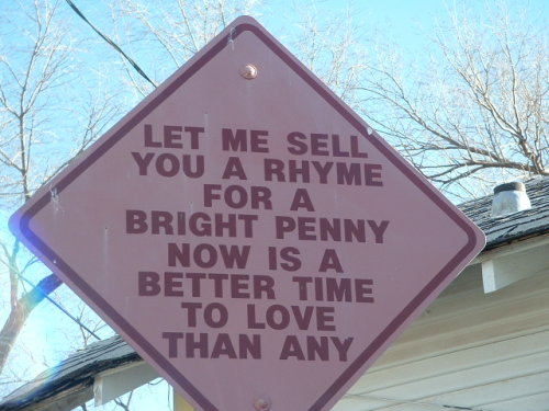 stagqueen:ianbrooks:  Eccentric Road Signs by Stanley Marsh In Armarillo, Texas lives the abnormal millionaire philanthropist Stanley Marsh, who’s fond of creating mock road signs throughout the town which sometimes contain deep thoughts, something