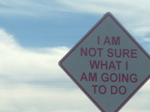 stagqueen:ianbrooks:  Eccentric Road Signs by Stanley Marsh In Armarillo, Texas lives the abnormal millionaire philanthropist Stanley Marsh, who’s fond of creating mock road signs throughout the town which sometimes contain deep thoughts, something