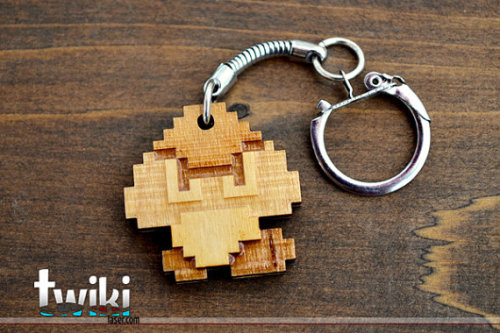 Sex ianbrooks:  Pixelated Wooden Keyrings by pictures