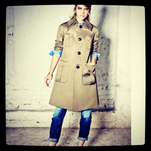 #dsquared #prefall #fall2012 #trend2012 #trench #collection (Pris avec Instagram)