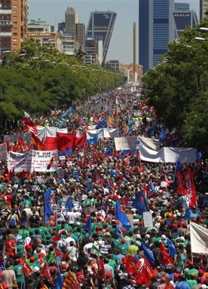 thearkanproject:  Spain - Summer 2012  «As protests continue in Madrid and spread