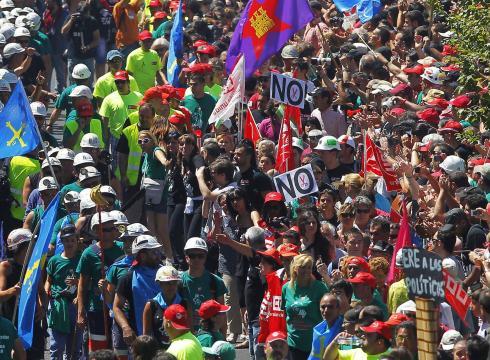 thearkanproject:  Spain - Summer 2012  «As protests continue in Madrid and spread