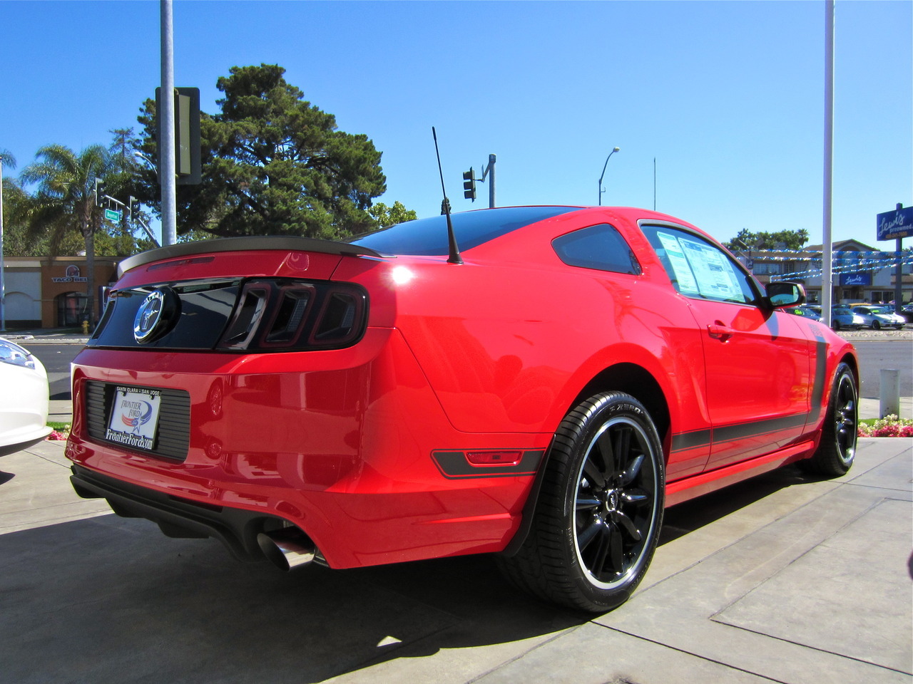 car-spotting:  The Target: 2012 Ford Mustang Boss 302. Spotted: San Jose, Calif.