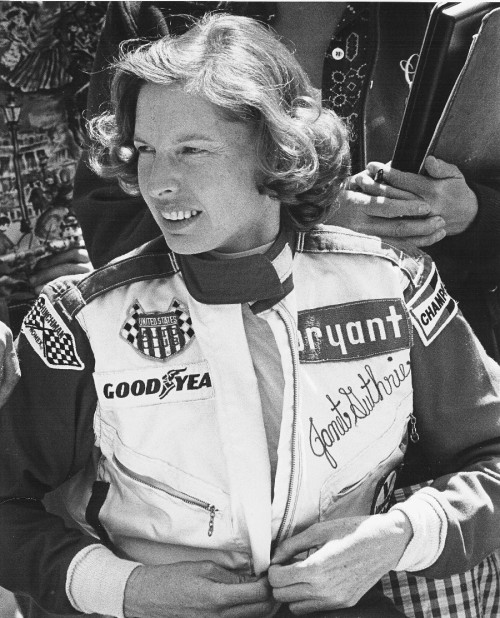 Racecar driver, Janet Guthrie, was Danica Patrick before Danica Patrick was even born. Breaking the 