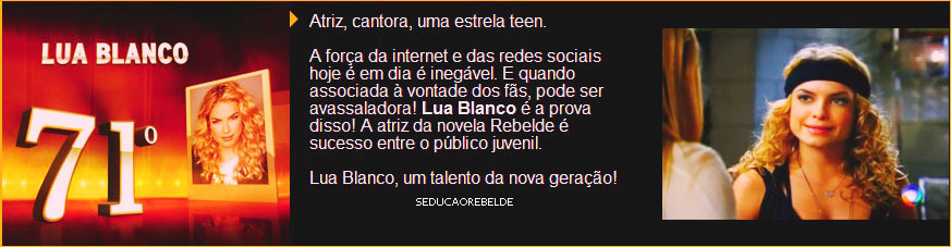  Parabéns Luinha assista ao vídeo aqui. 