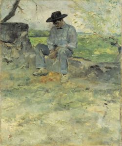 Henri de Toulouse-Lautrec (1864-1901) - The Young Routy in Céleyran (Le jeune Routy à Céleyran), 1882