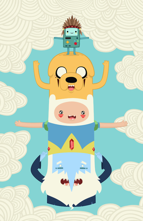 hora-de-aventura:   Adventure Totem! 