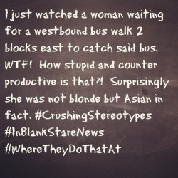 #InBlankStareNews (Taken with Instagram)