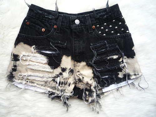 ripped denim shorts tumblr