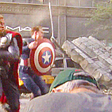 Behind the Scenes on the set of The Avengers    