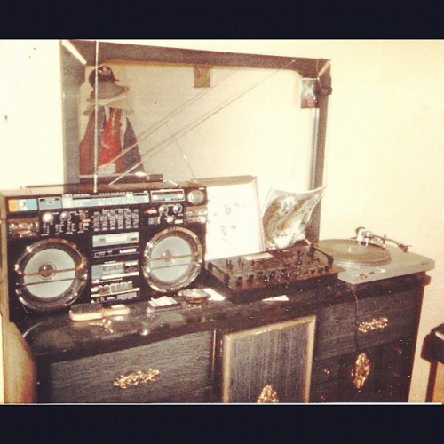 XXX Starter set. #boombox #mixer #turntable #throwbackthursday photo