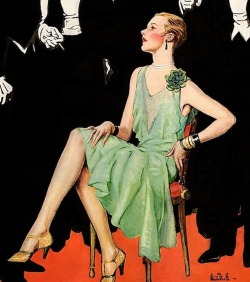 lauramcphee:  Jay Hyde Barnum, Cover detail, Woman’s Home Companion, February 1927 