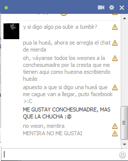 yoursweetandcrazy-smile:  alachuuuucha:  Y también me reblogueo ésta wea porque la echaba de menos u_u   Wusjjdksks yuyin :(