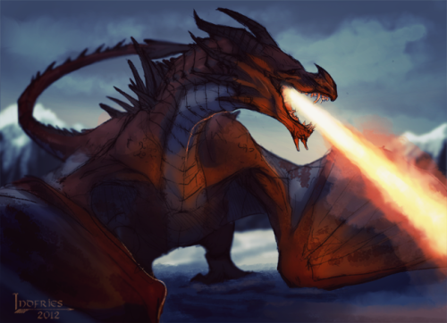 creaturesfromdreams: Odahviing by *Indfries —x— More: | Dragons | Random&