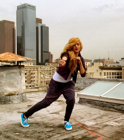 mschachii:  Chachi busting moves 