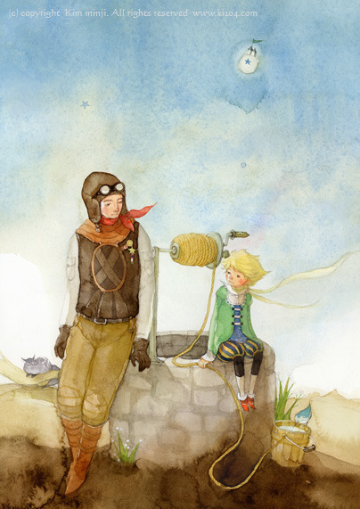 lohrien:  The Little Prince Illustrations by Kim Min Ji