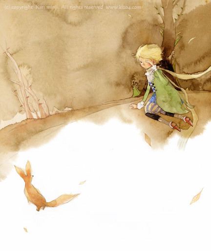 lohrien:  The Little Prince Illustrations by Kim Min Ji
