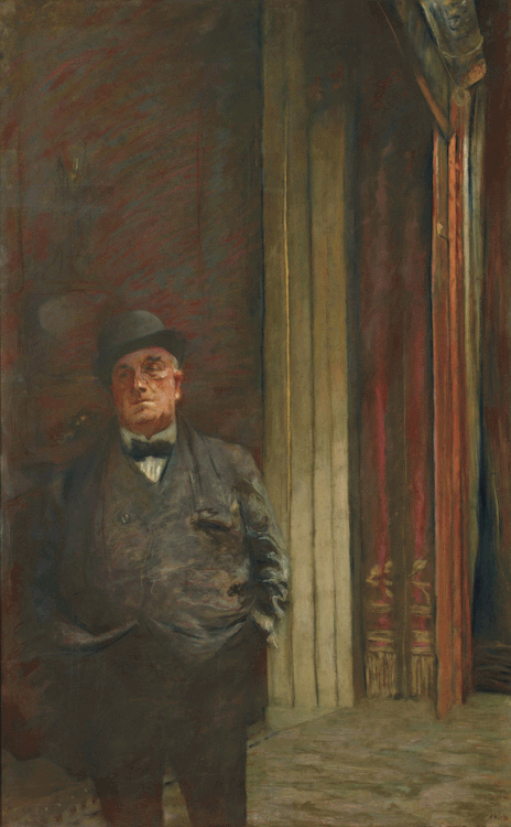 blastedheath:  Édouard Vuillard (French, 1868-1940), Lucien Guitry, 1921. Pastel on paper. 