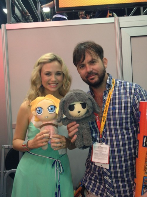 tomfoolery815:  Fiona Gubelmann  Loving our ‪#Wilfredfx‬ dolls made by the amazing @violet_lunchell !!!! Thank you!!! @JasonGann @AlexGPhoto ‪#ComicCon‬  