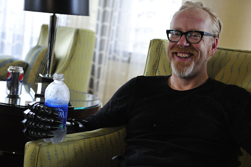 artmonster: old-trenchy: Adam Savage as a ‘Ring Wraith’ for San Diego Comic-Con 2012.Cos