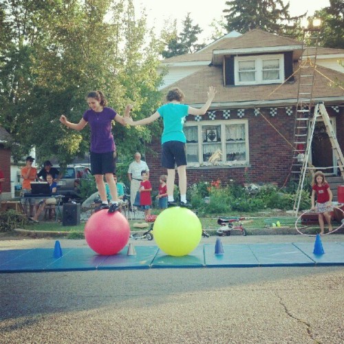 At the neighborhood circus! #indiana (Taken with Instagram)