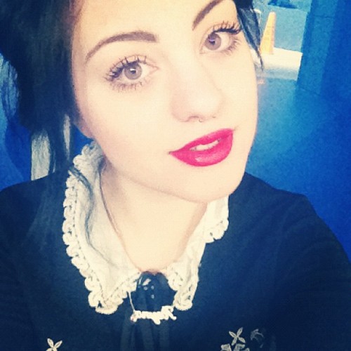 kissingyouviolently:  Last selfie, promise! (Taken with Instagram) 