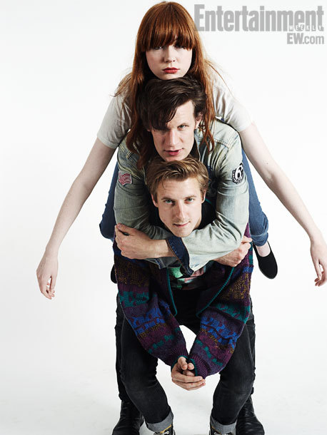 bbcamerica:
“ Doctor Who’s Matt Smith, Karen Gillan and Arthur Darvill - EW Comic-Con Portrait
”