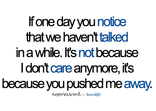 Tumblr Love Quotes - Love Quote Tumblr — It's Not Because I Don't Care Anymore, It's...