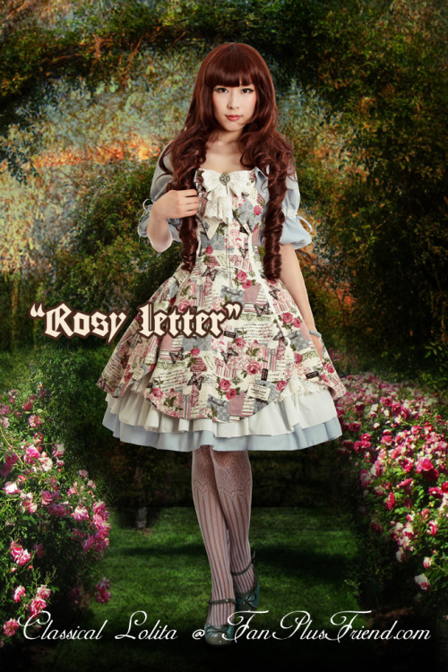 baltimoreprincess: Fan Plus Friend “Rosy Letter” High Waist Skirt and Brooch