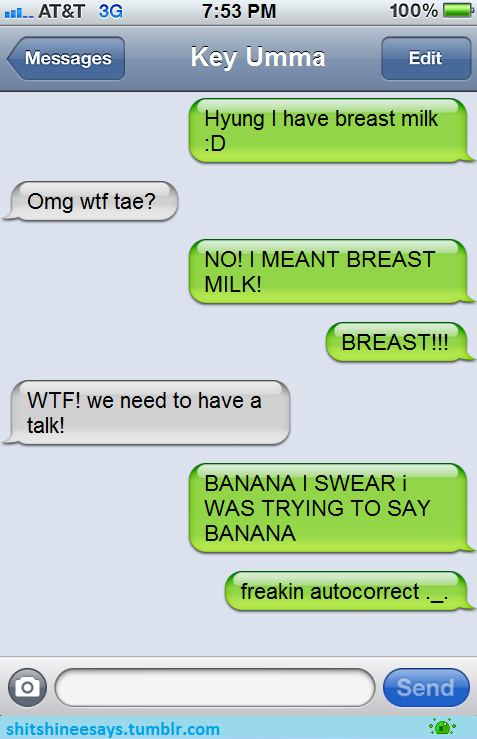shitshineesays:  sometimes autocorrect makes everything better 