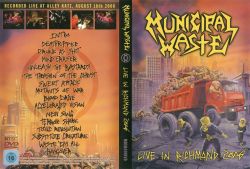 tay-disco-rayado:  Municipal Waste At The Gates  Deicide  Morbid Angel Maximum Metal (DVD 4 Municipal Waste - Live In Richmond 2006) 