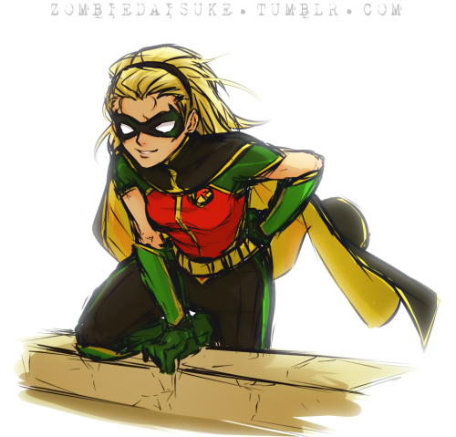 girlrobins:zombiedaisuke:Stephanie Brown as Robin was avidly requested on my stream tonight. So