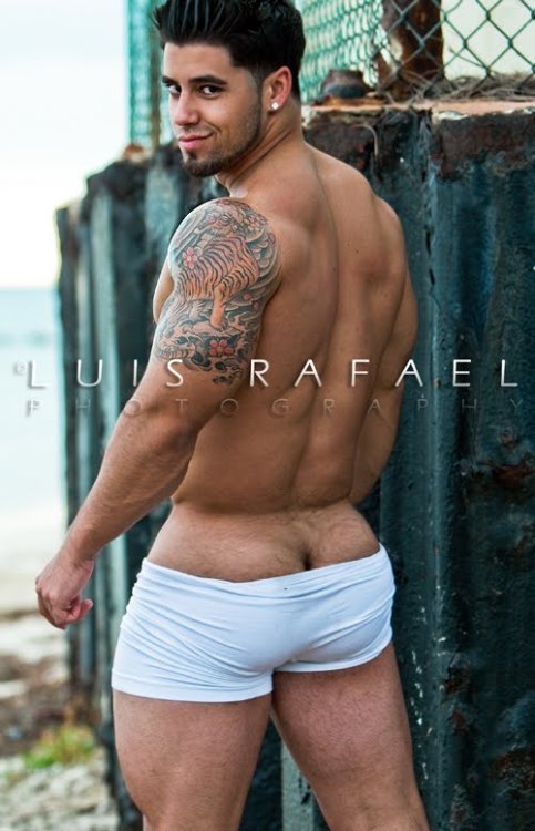 thegaysideofbi:  Santiago Aragon - Ass  Ass | Muscles |  Tattoos | Underwear porn pictures