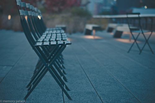 Blue Hour On High Line, NYC