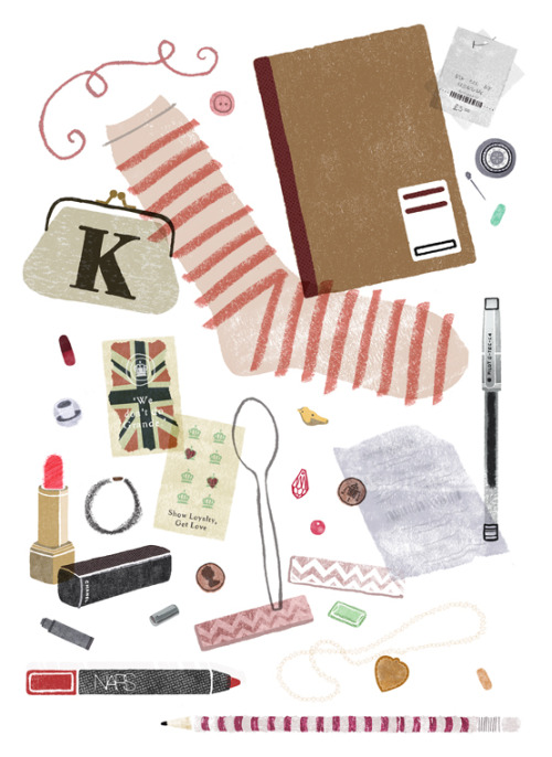 London-based illustrator Kate Wilson has some cute and quirky illustrations on her blog, little dood